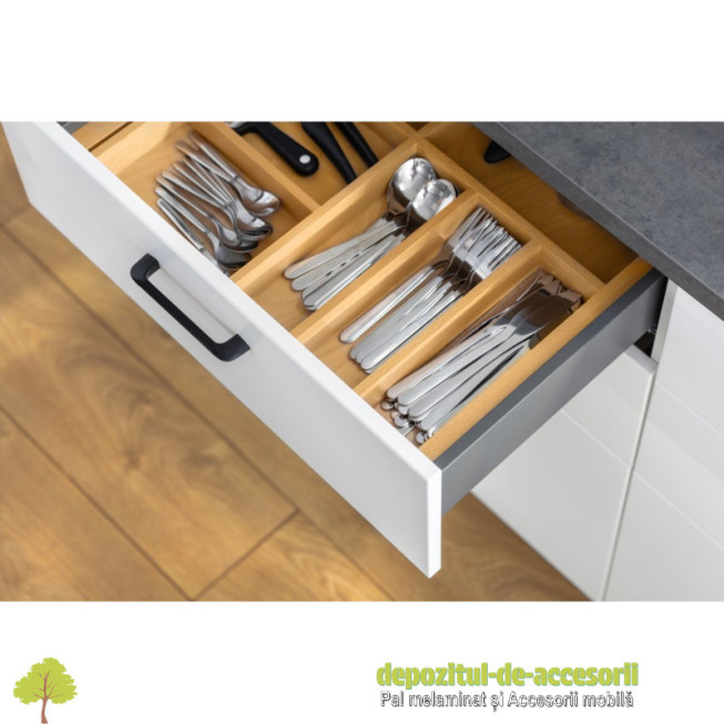 Sertar AXISPRO tip TANDEMBOX-H84mm, L550mm antracit