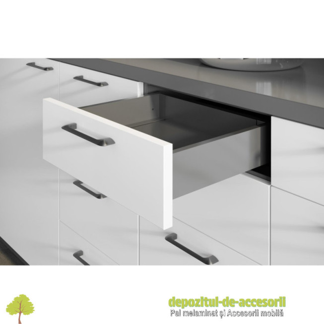 Sertar AXISPRO tip TANDEMBOX-H84mm, L300mm alb