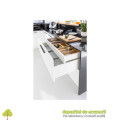 Sertar AXISPRO tip TANDEMBOX-H116mm, L450mm alb