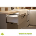 Sertar AXISPRO tip TANDEMBOX-H116mm, L500mm alb