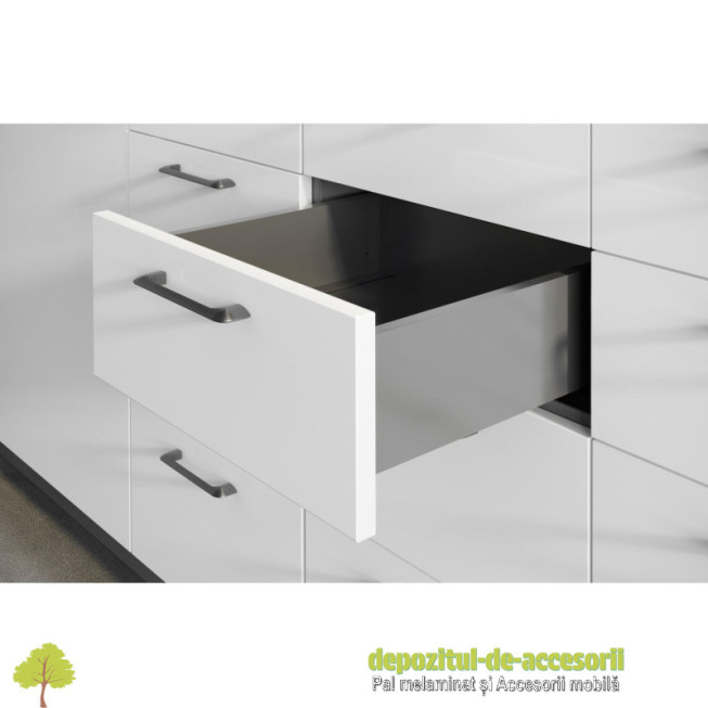 Sertar AXISPRO tip TANDEMBOX-H116mm, L450mm antracit