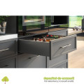Sertar AXISPRO tip TANDEMBOX-H116mm, L450mm antracit