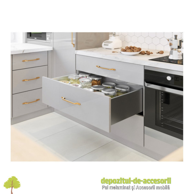 Sertar AXISPRO tip TANDEMBOX-H167mm, L550mm antracit