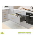Sertar AXISPRO tip TANDEMBOX-H167mm, L550mm antracit