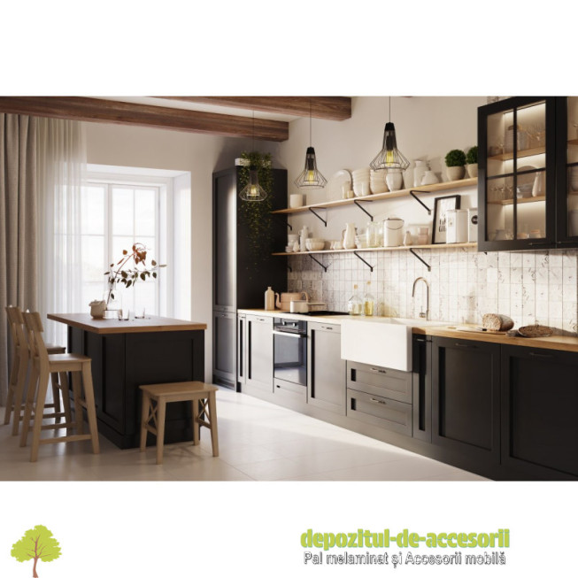 Sertar AXISPRO tip TANDEMBOX-H199mm, L550mm antracit