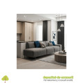 Picior mobilier RONDA, H 180mm, negru mat