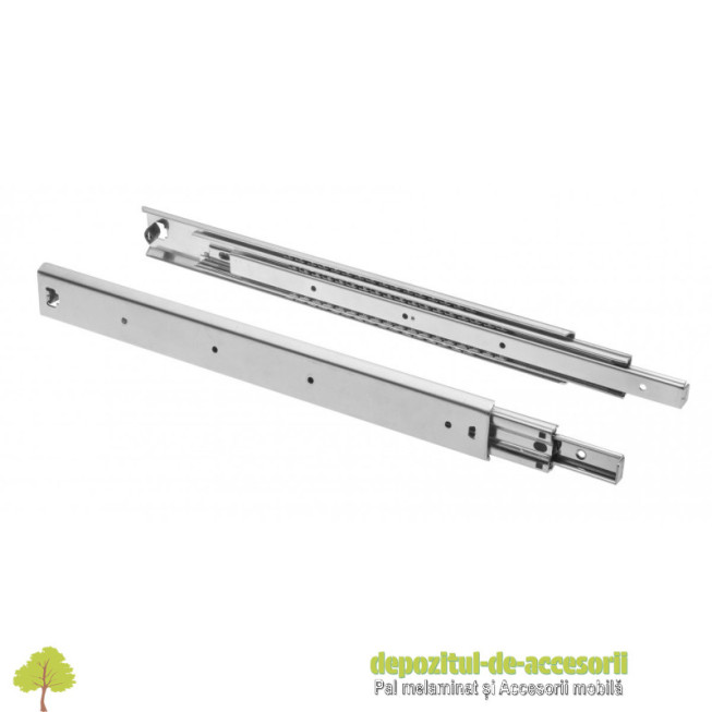 Glisiere cu bile L1200mm, H53 extragere totala