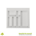 Organizator tacamuri pentru sertar AXISPACE 600, alb