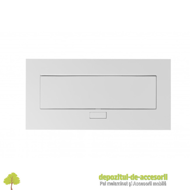 Priza de mobilier, 2x Schuko, 2x USB, alb