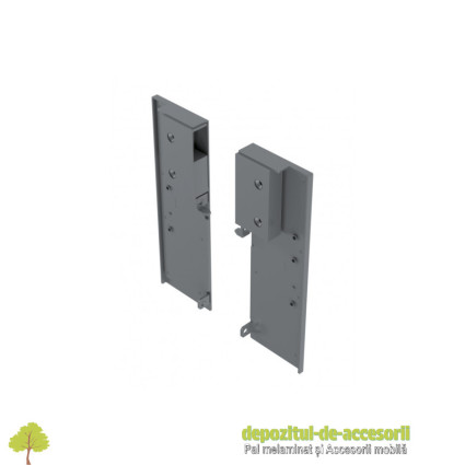 Conector front sertar interior, H116mm -B-, antracit