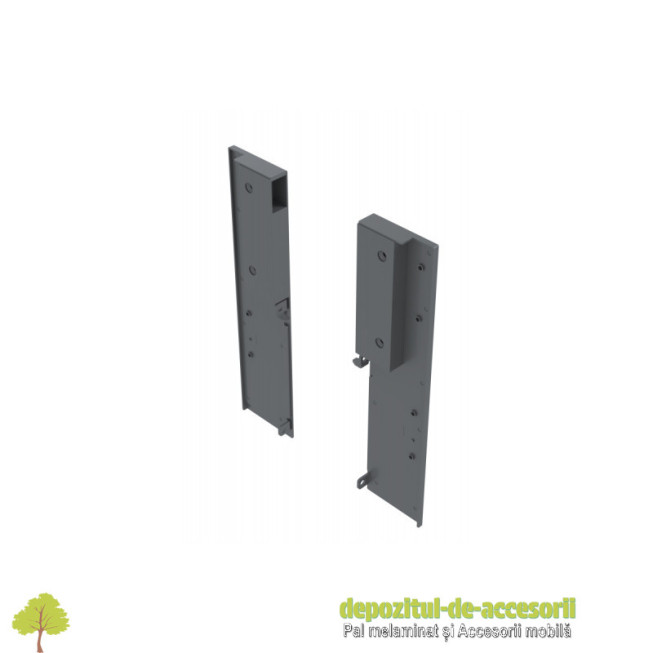 Conector front sertar interior, H167mm -C-, antracit