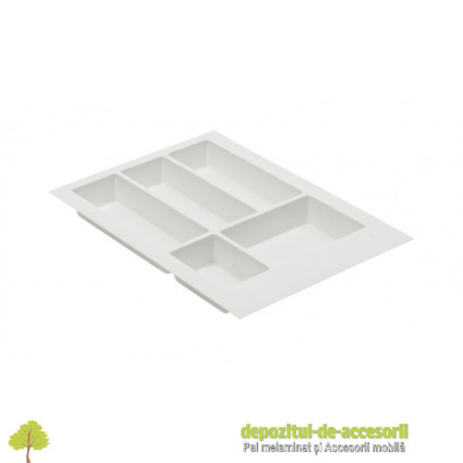 Organizator tacamuri pentru sertar AXISPACE 400, alb
