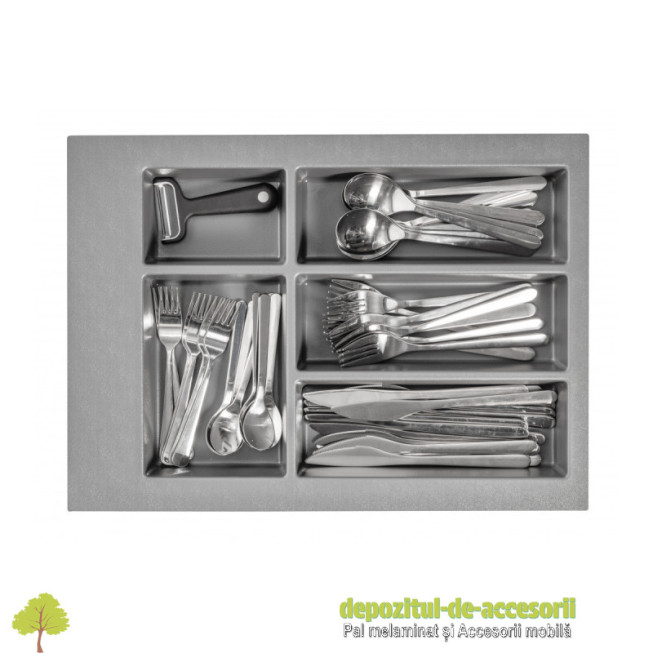 Organizator tacamuri pentru sertar AXISPACE 400, antracit