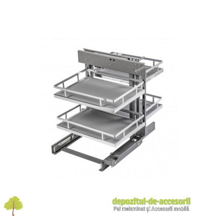 Raft corp de colt Movix Pro, retractabil, front 500mm, antracit