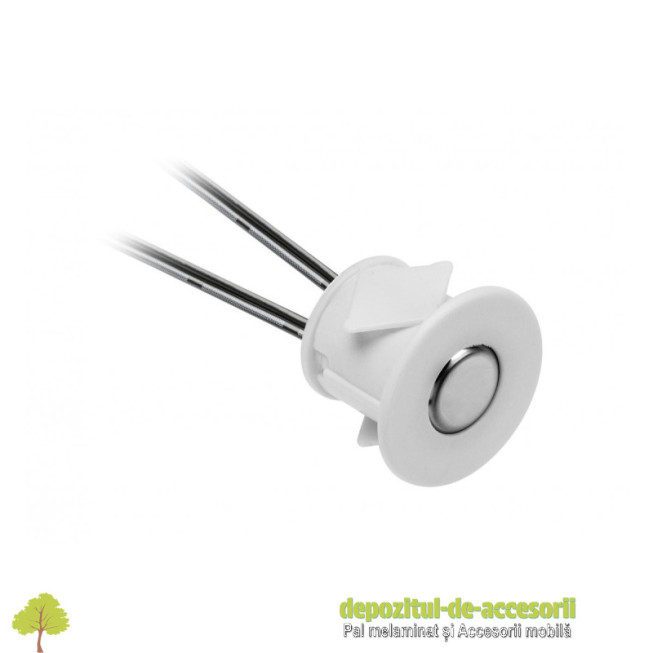 Comutator si dimmer tactil pentru banda LED, alb