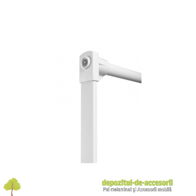 Lift garderobă GTV PG-ST4560-10A lift haine telescopic 545–700mm alb 8kg ușor acces dulap