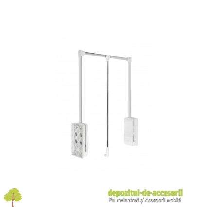 Lift de haine, 600-830mm, otel-alb