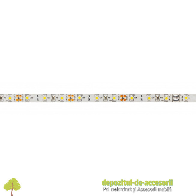 Banda LED 2835, lumina alb calda, rola 5m
