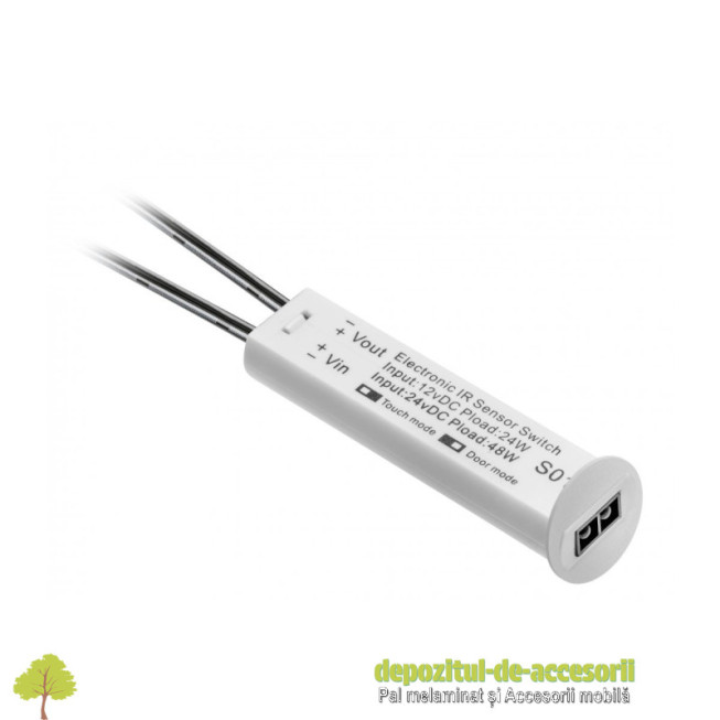 Comutator senzorial 3 in 1, max_ 24-48W, 12-24V, alb