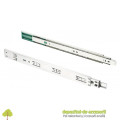 Glisiere cu bile L450mm, H45, soft-close, extragere totală
