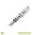 Glisiere cu bile L500mm, H45, soft-close, extragere totala