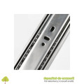 Glisiere cu bile L500mm, H45, soft-close, extragere totala