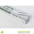 Glisiere cu bile L500mm, H45, soft-close, extragere totala