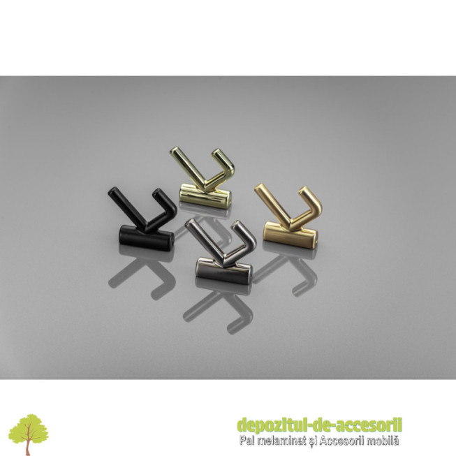 Cuier LENS, dublu, alama