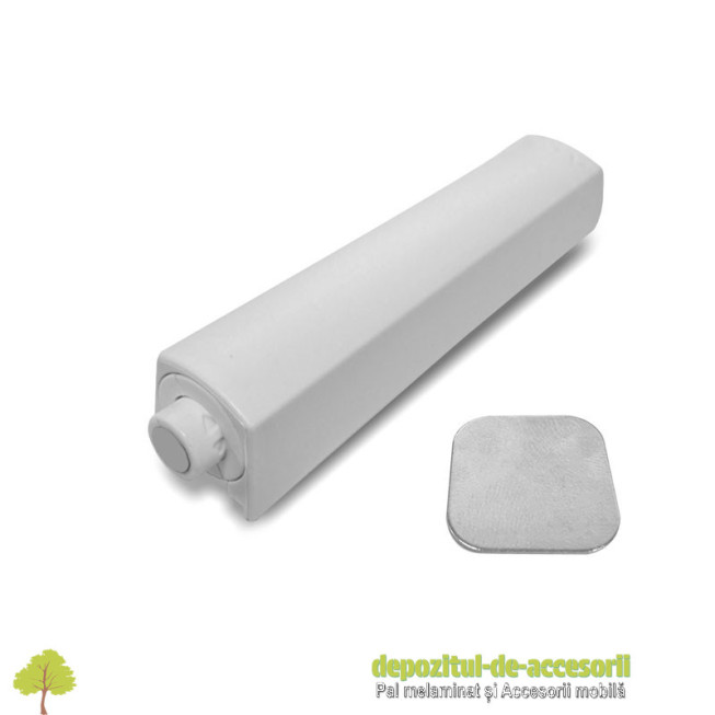 Push-to-open aplicat, magnetic, alb