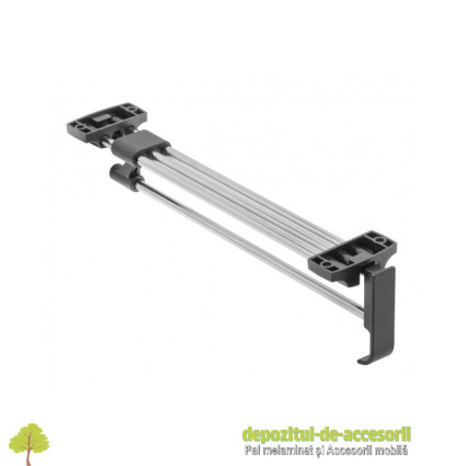 Cuier retractabil, L 300mm, cromat