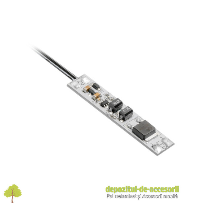 Intrerupator tactil pentru profil, max_ 60W, 12V, IP20