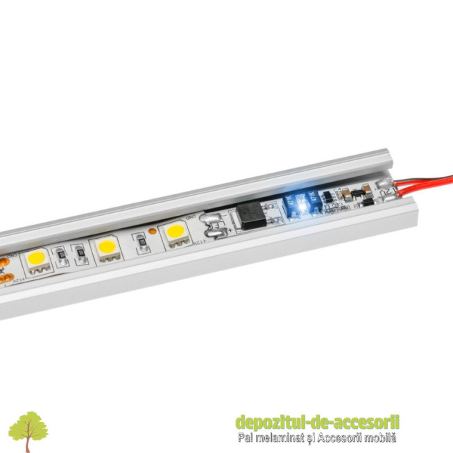 Intrerupator tactil pentru profil, max_ 60W, 12V, fara cablu