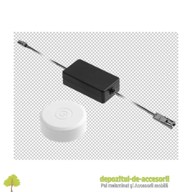 Intrerupator tactil wireless, max 60W, 12-24V, alb
