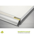 Profil GLAX pentru banda LED, montaj pe cant placa 18mm, L 3m