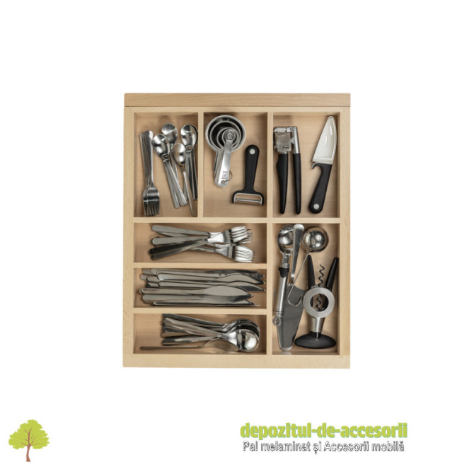 Organizator tacamuri CUSTOMI B AXIS-MB sertar adancimea de 450mm