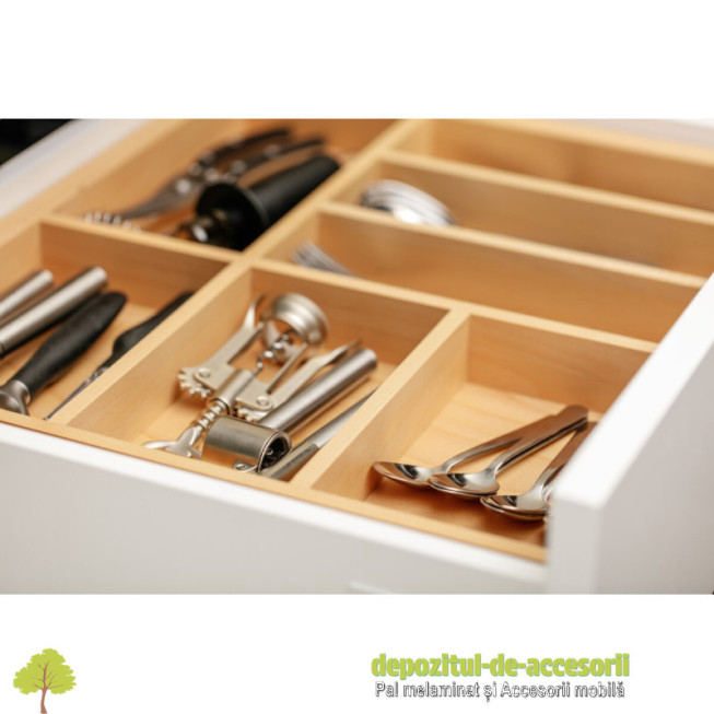 Organizator tacamuri CUSTOMI B AXIS-MB sertar adancimea de 450mm