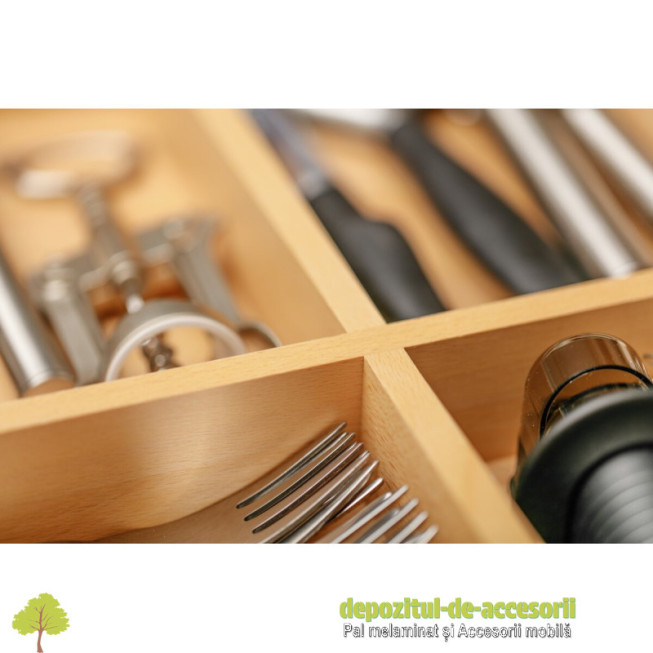 Organizator tacamuri CUSTOMI BIS B AXIS-MB sertar adancimea de 500mm