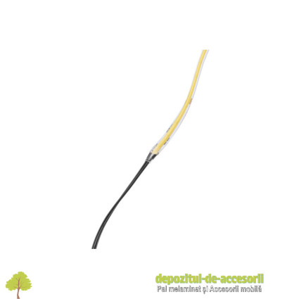 Banda LED COB 24V, 10W-m, alb rece, 50m