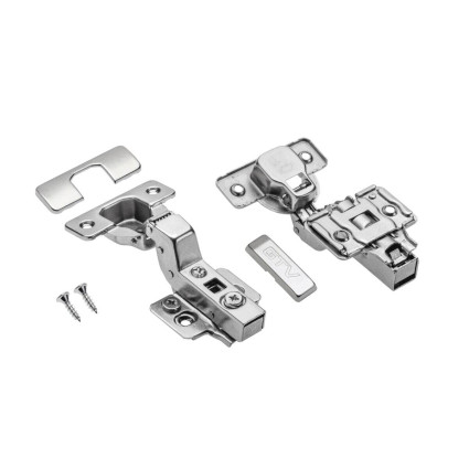 Balama încadrata cu amortizare, reglaj 3D, hc07, placă de montaj, h0, fără șurub