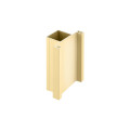 Profil din aluminiu, sistem fără mânere VELLO, T cu două fețe, auriu, lungime 3 m