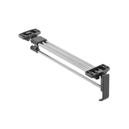 Umeraș retractabil mare L-500, suport din plastic (cromat)