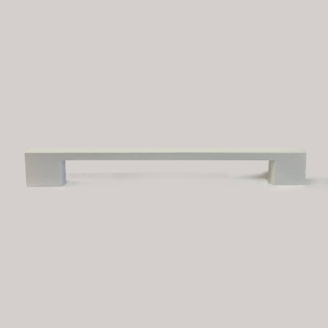 Mâner mobilă B0014, design minimalist, profil subțire, 160 mm, alb