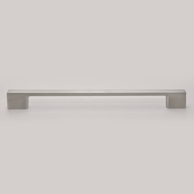 Mâner mobilă B0014, design minimalist, profil subțire, 192 mm, inox
