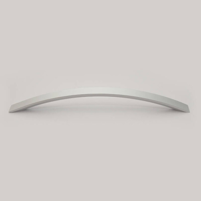 Mâner mobilă 6011, aluminiu satinat, design modern, 160 mm