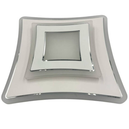 Plafonieră LED Sinope 76 W, 5450 lm, 3 Temperaturi de Culoare (3000K/4000K/6500K), 400×400×50 mm