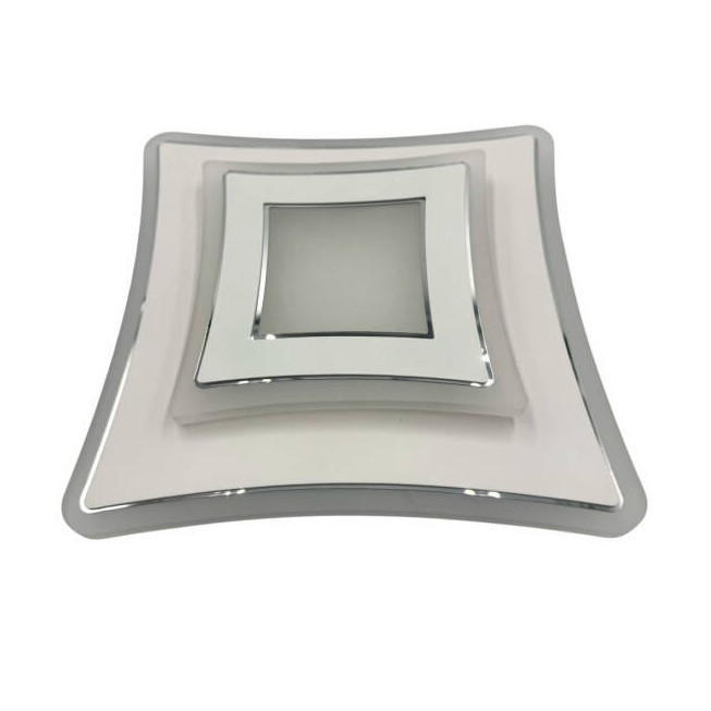 Plafonieră LED Sinope 76 W, 5450 lm, 3 Temperaturi de Culoare (3000K/4000K/6500K), 400×400×50 mm