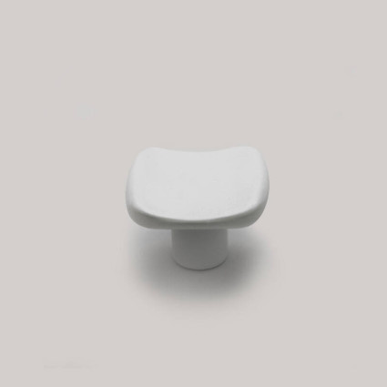 Buton mobilă Z6044, design modern, finisaj elegant, alb