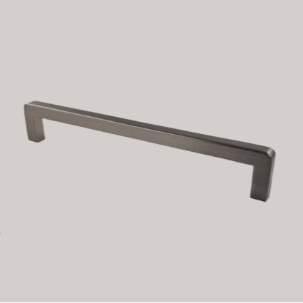 Maner mobila Nero, design modern și montaj ușor, 192 mm, inox