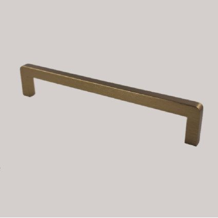 Maner mobila Nero, design modern și montaj ușor, 224 mm, antichizat