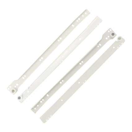 Glisiera sertar OPTIMA L-450mm g-1.2mm 20 kg alba